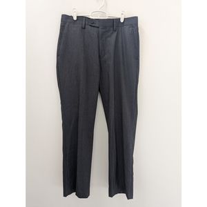 Men's Louis Raphael Gray Dress Pants (33x30)